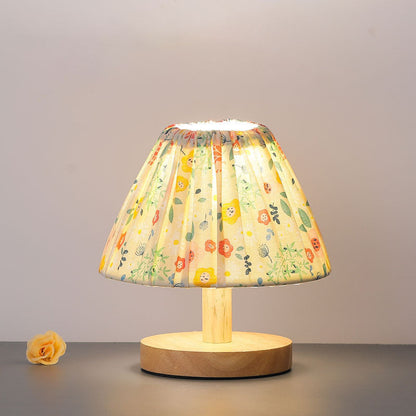 Avelena | Moderne Minimalistische Kreative Eisen Blumenform 1-Lampe Tischlampe