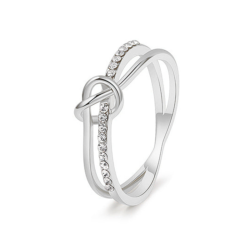 Avelena | Tochter Bond Doppel Band Knoten Ring
