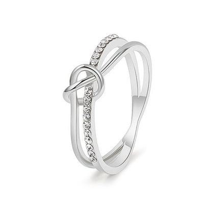 Avelena | Tochter Bond Doppel Band Knoten Ring