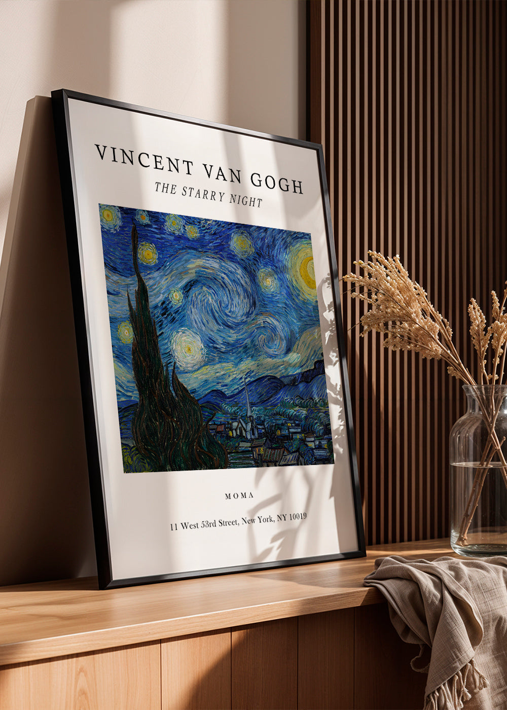 Avelena | Die Sternennacht Ausstellung Weiß - Van Gogh
