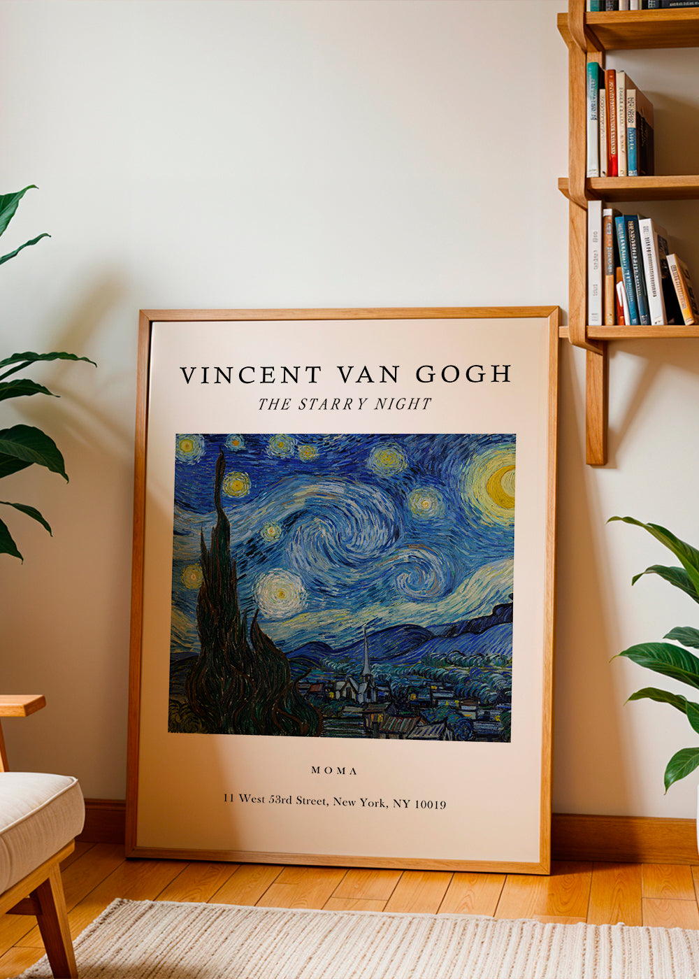 Avelena | Die Sternennacht Ausstellung Weiß - Van Gogh