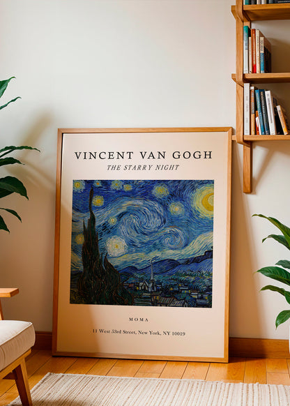 Avelena | Die Sternennacht Ausstellung Weiß - Van Gogh