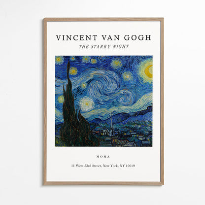 Avelena | Die Sternennacht Ausstellung Weiß - Van Gogh