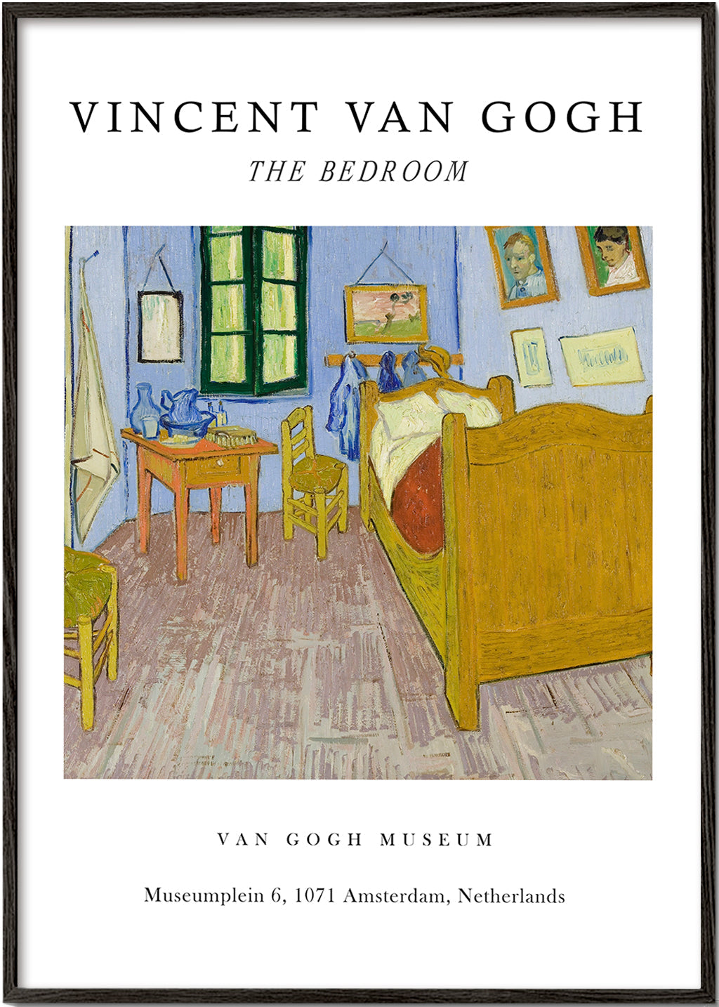 Avelena | Van Goghs Schlafzimmer In Arles Ausstellung Weiß - Van Gogh