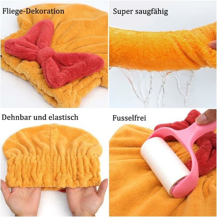 Avelena |  SmoothDry – Das superabsorbierende Haartuch für glattes, gesundes Haar