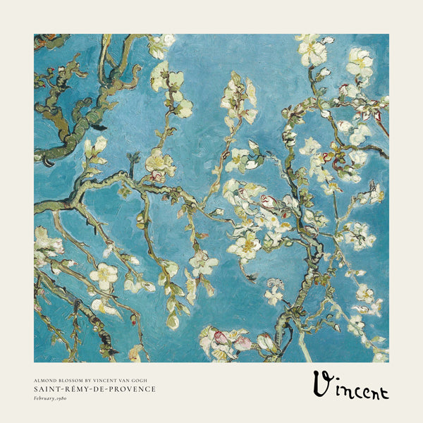 Avelena | Mandelblüte Von Vincent Van Gogh - Quadrat