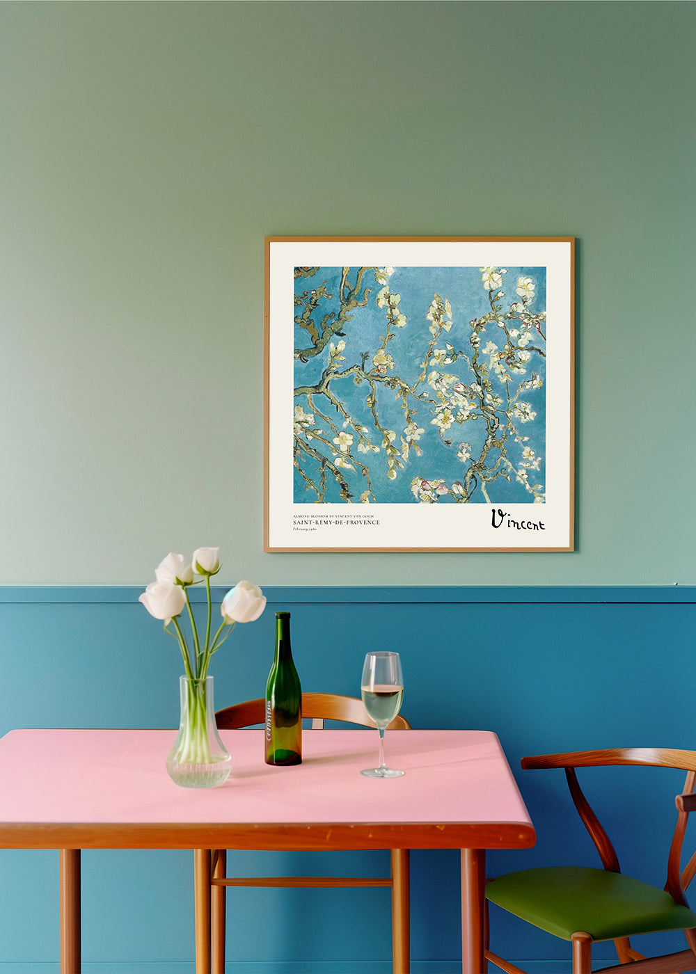 Avelena | Mandelblüte Von Vincent Van Gogh - Quadrat