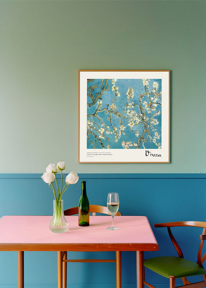 Avelena | Mandelblüte Von Vincent Van Gogh - Quadrat