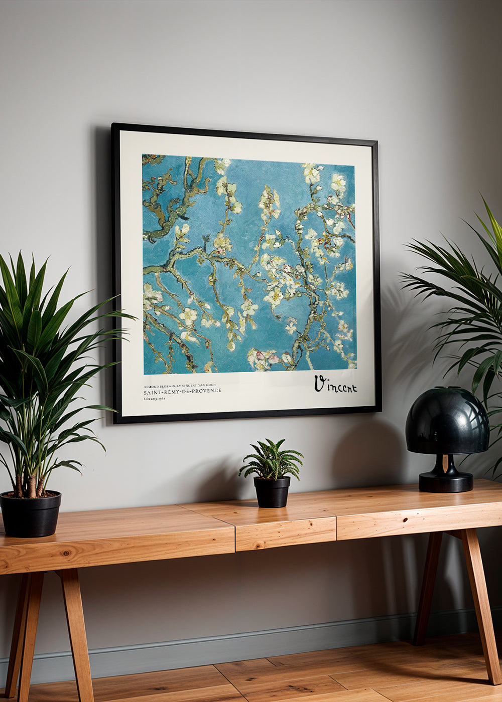 Avelena | Mandelblüte Von Vincent Van Gogh - Quadrat