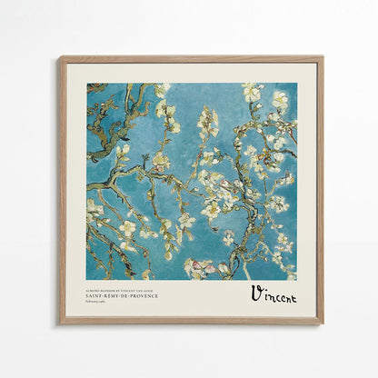 Avelena | Mandelblüte Von Vincent Van Gogh - Quadrat
