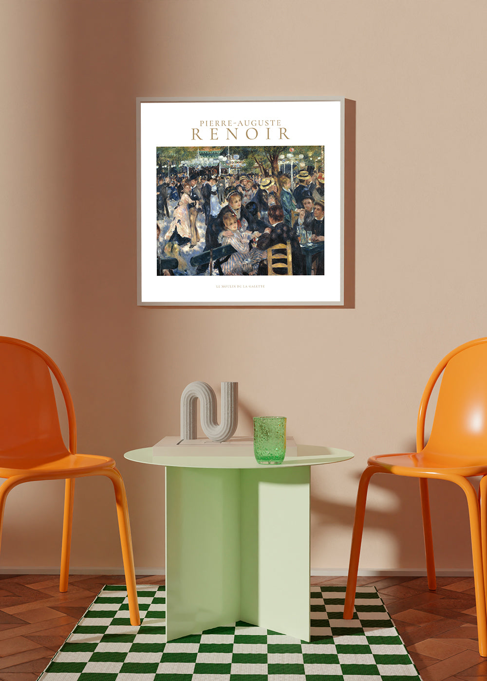 Avelena | Le Moulin De La Galette Von Pierre-Auguste Renoir - Quadrat