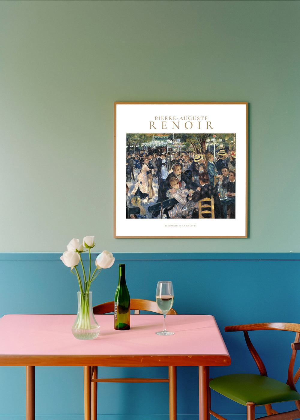 Avelena | Le Moulin De La Galette Von Pierre-Auguste Renoir - Quadrat