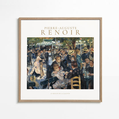 Avelena | Le Moulin De La Galette Von Pierre-Auguste Renoir - Quadrat
