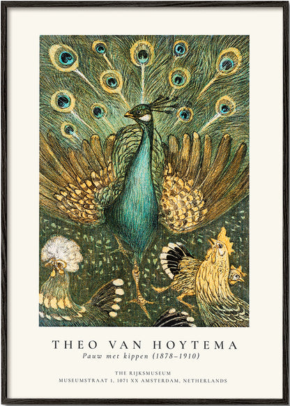 Avelena | Theo Van Hoytema, Pfau Mit Hühnern