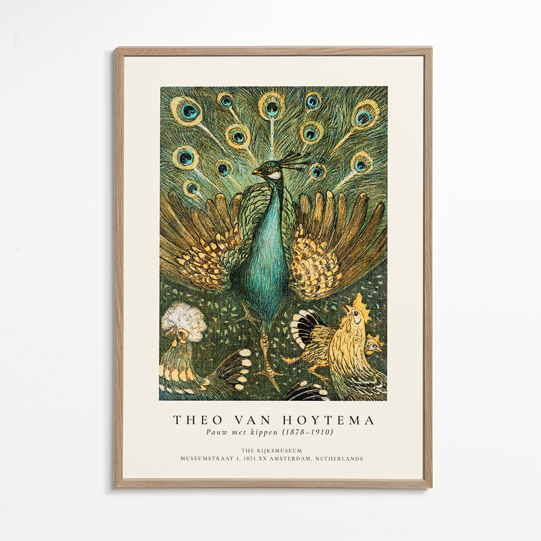 Avelena | Theo Van Hoytema, Pfau Mit Hühnern