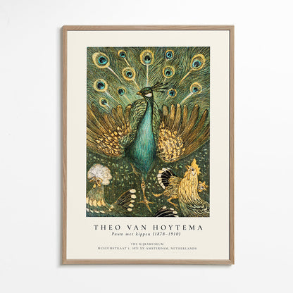 Avelena | Theo Van Hoytema, Pfau Mit Hühnern