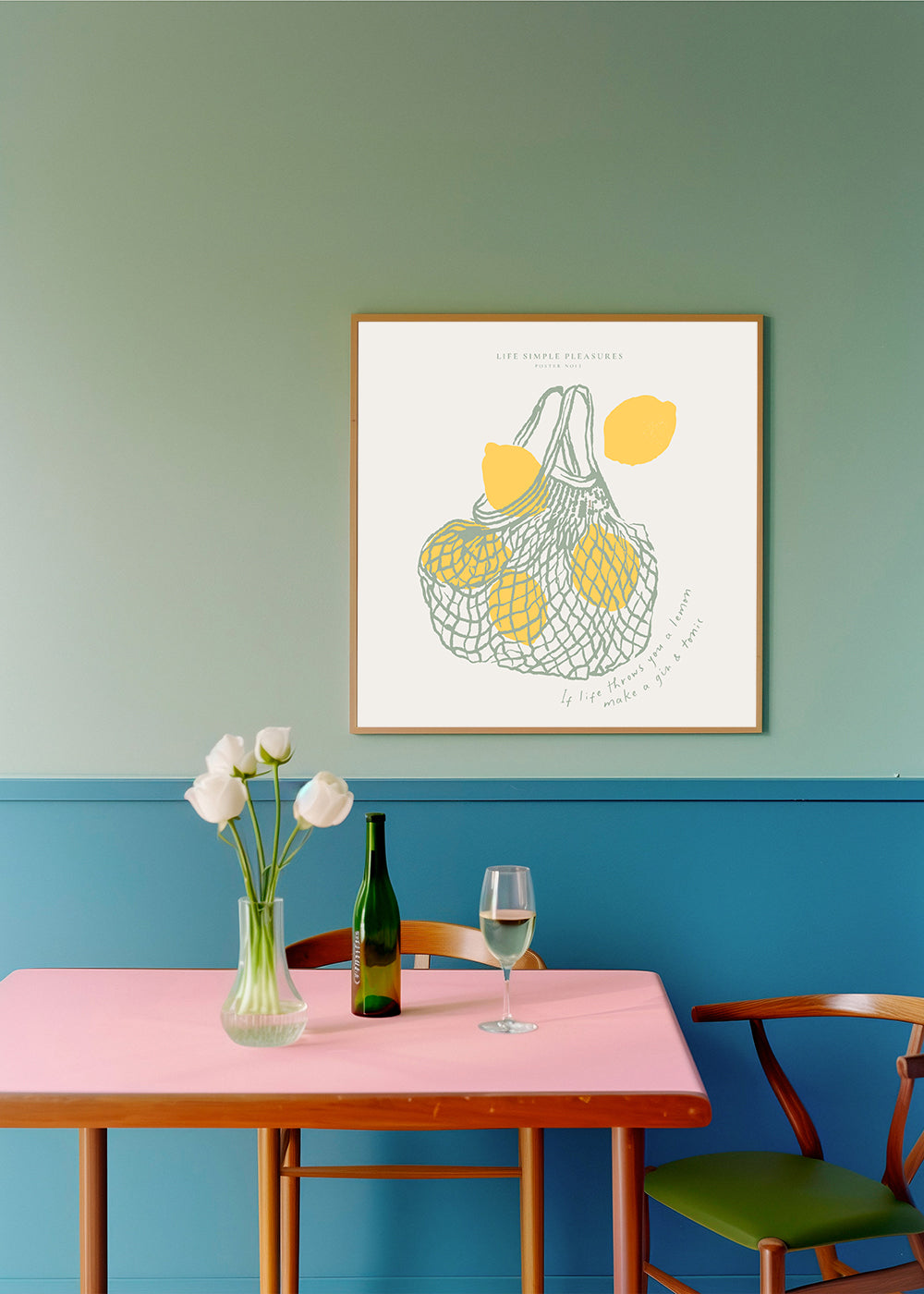 Avelena | Life Simple Einfache Freuden - Machen Sie Gin & Tonic - Quadrat