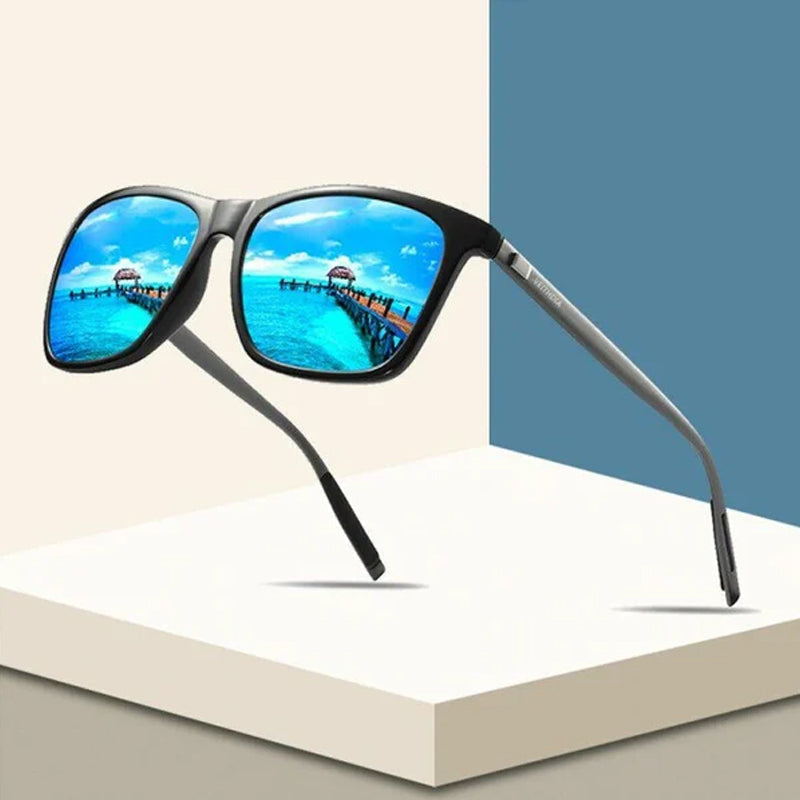 Avelena | Polarisierte Sonnenbrille mit Aluminium-Magnesium-Rahmen