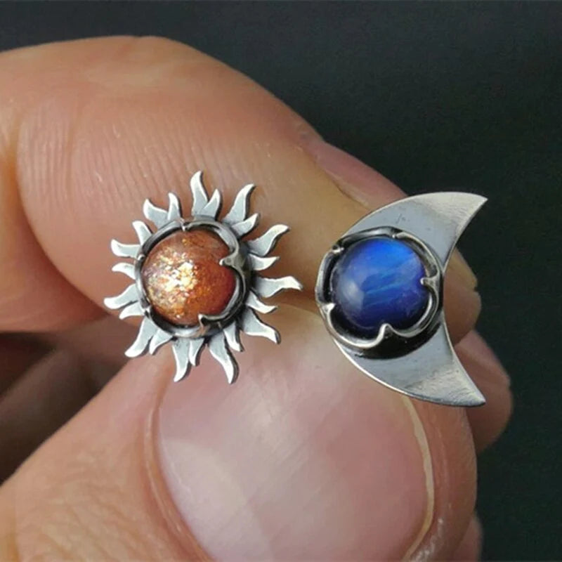Avelena | Ohrringe Sonne und Mond Sunny