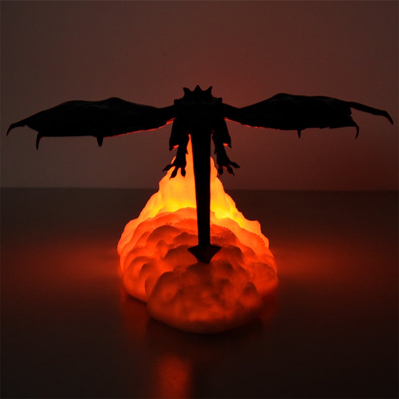 Avelena | 3D-LED-Realistisches Drachenlampen-Nachtlicht