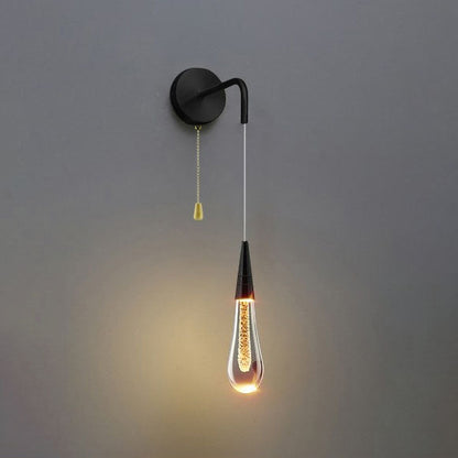 Avelena | LumeTear Luxus LED Wandleuchte | Teardrop Design | Dimmbar | Für Schlafzimmer & Wohnzimmer