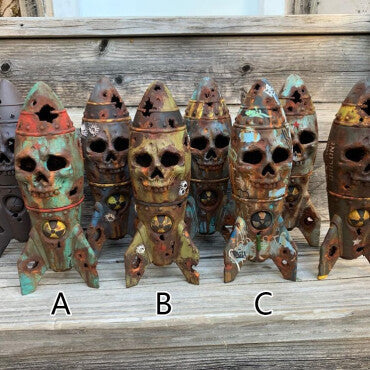 Avelena | Die Skull Bomb - Kleiner Nuklearsprengkopf Dekor