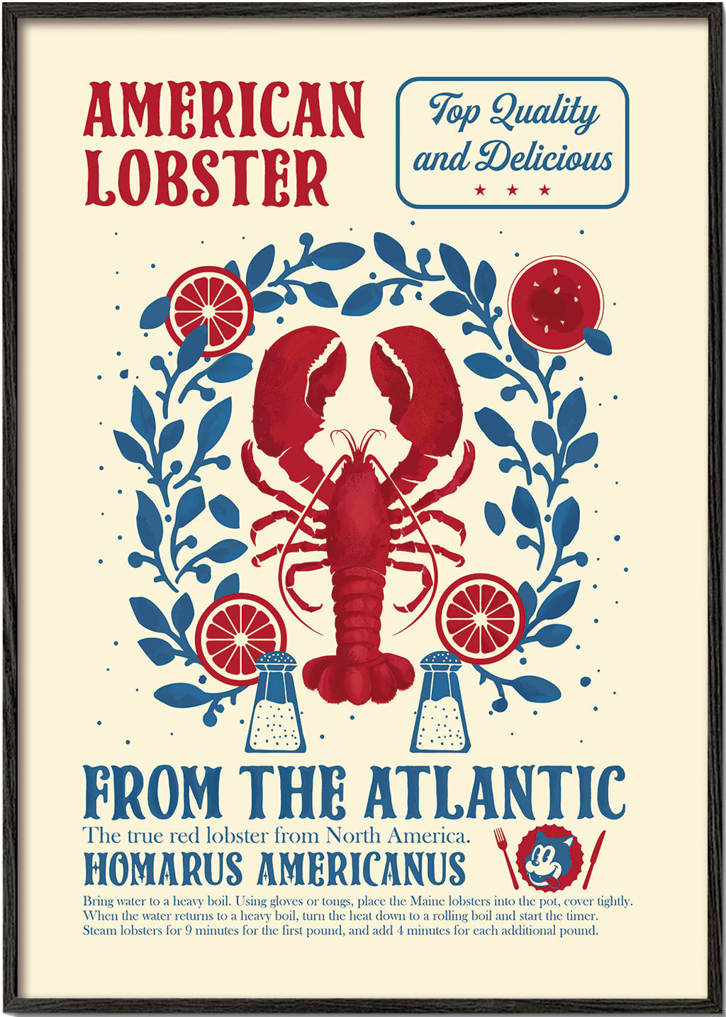 Avelena | Lobster Küche Druck - Dionisis Gemos