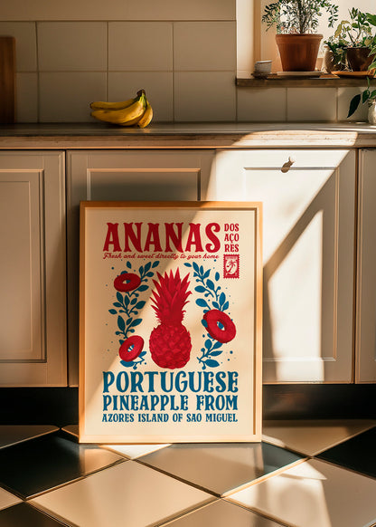 Avelena | Ananas Küchen Druck - Dionisis Gemos