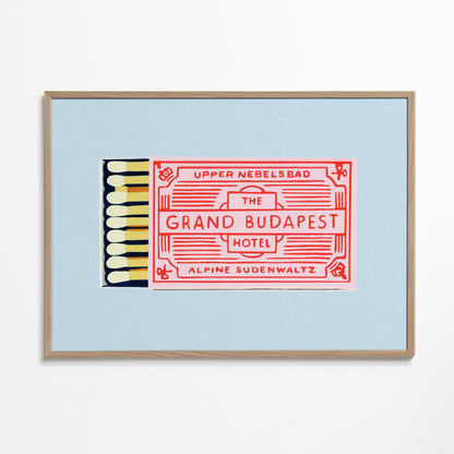 Avelena | Das Grand Budapest Hotel Poster - Studio Mandariini