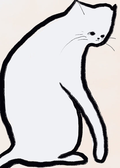 Avelena | Weiße Katze - Kleiner Dean