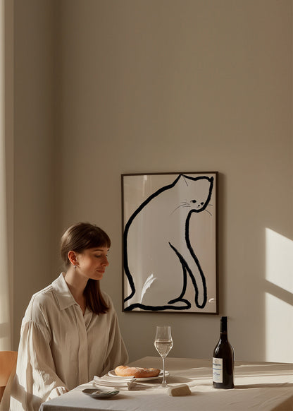 Avelena | Weiße Katze - Kleiner Dean