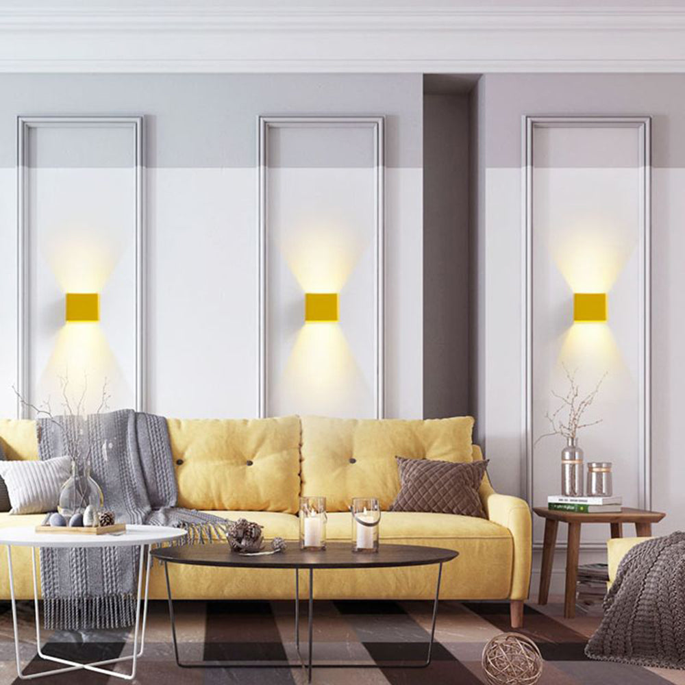 Avelena | Moderne quadratische Wandapplique