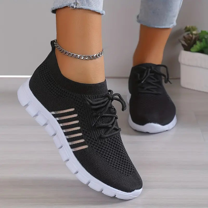 Avelena | Atmungsaktive Schnürsenkel Lauftrainer Turnschuhe