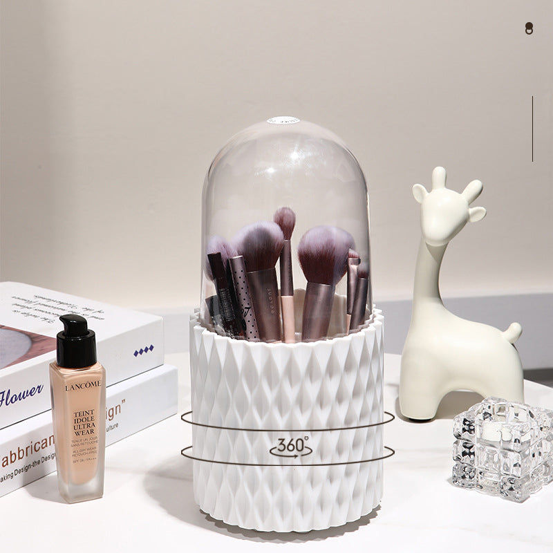 Avelena | Rotierende Makeupbürste und Kosmetischer Organizer