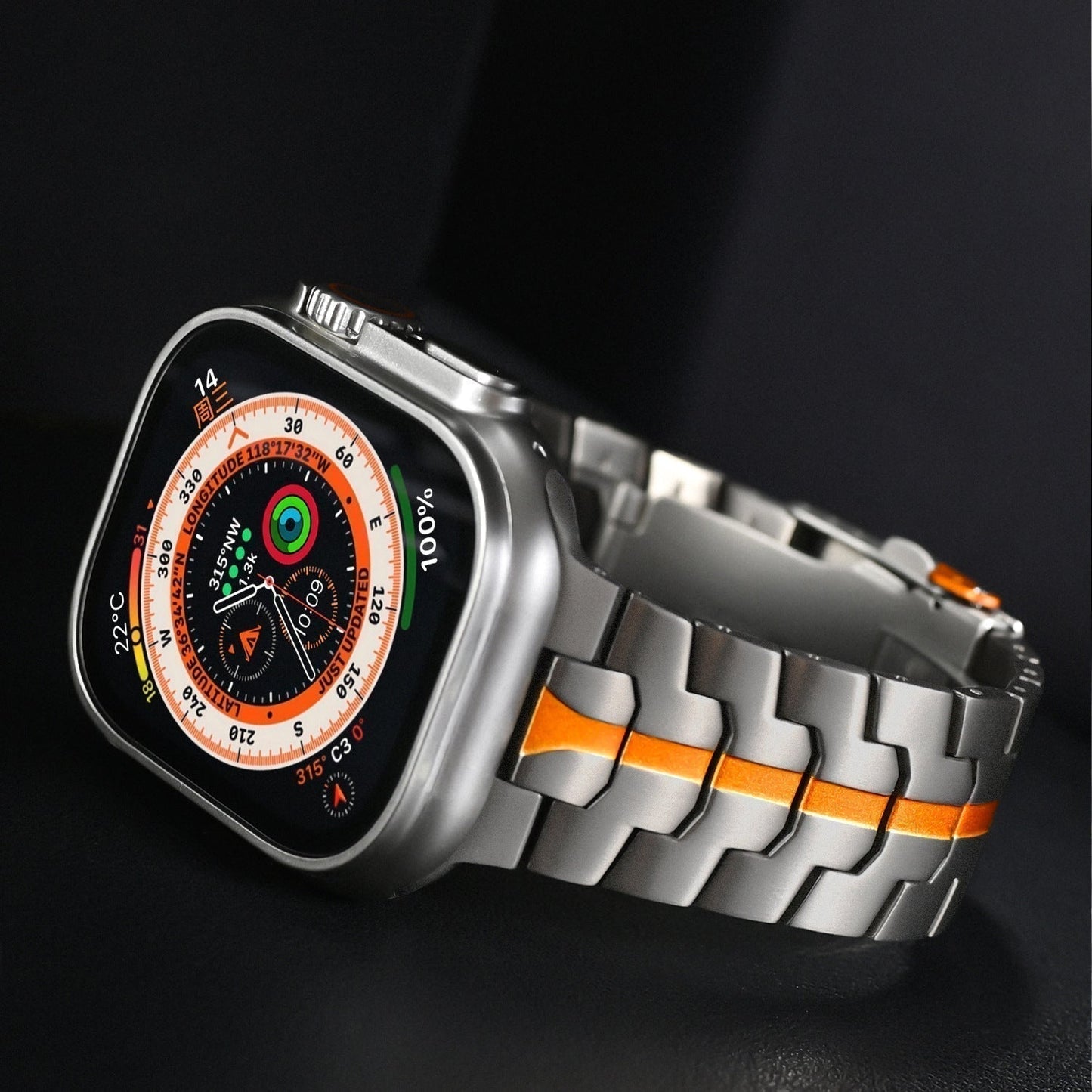 Avelena | Aerotitan Hochwertiges Titan-Uhrenarmband