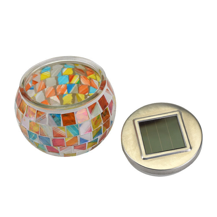 Avelena | Kreativ Hemisphärischer Glasbehälter LED Außen Garten Rasen Licht