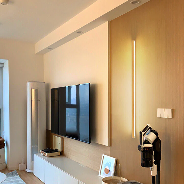 Avelena | ZenBeam Japanische LED Wandleuchte | Massivholz Design | Moderne Akzentbeleuchtung