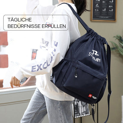 Avelena | Verstellbarer Outdoor-Reiserucksack mit Kordelzug