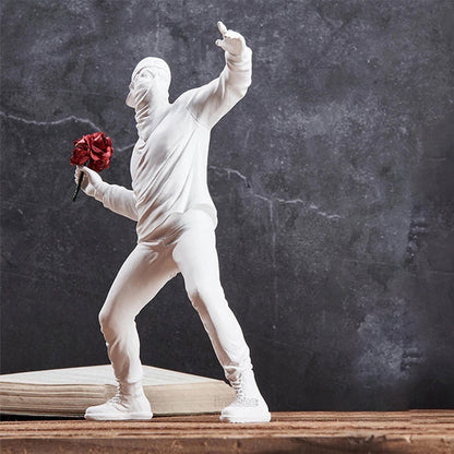 Avelena | Banksy Flower Rioter Ornament