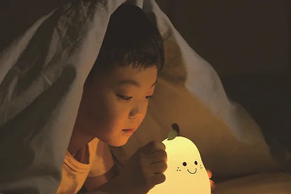 Avelena | Pear Star ️ Beruhigendes Nachtlicht für Einen Besseren Schlaf Ihres Kindes - 7 Farben