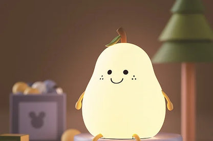 Avelena | Pear Star ️ Beruhigendes Nachtlicht für Einen Besseren Schlaf Ihres Kindes - 7 Farben