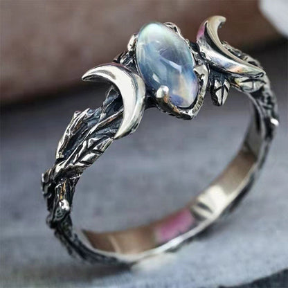 Avelena | Iris Mondstein Statement Ring Machen Sie Einen Gewagten Eindruck