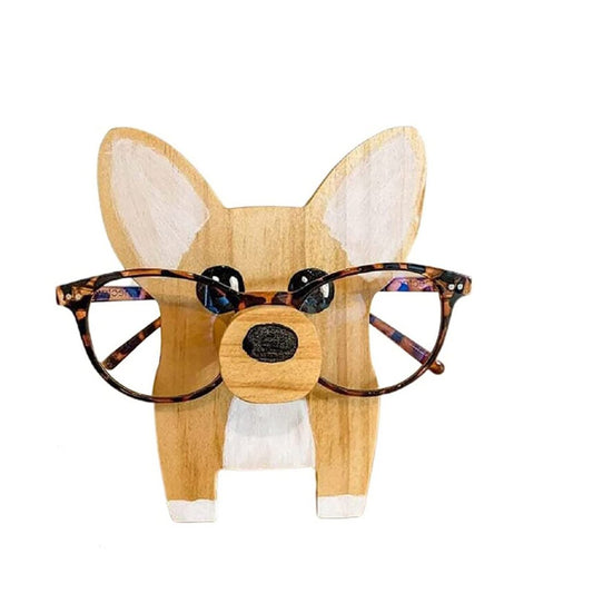 Avelena | 🦉Holzbrillenständer mit Tieren👓