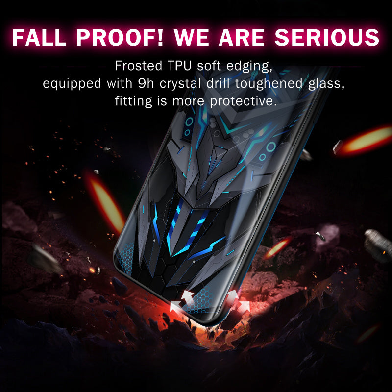 Avelena | Coole Mecha Apple Smart Flash Handyhülle