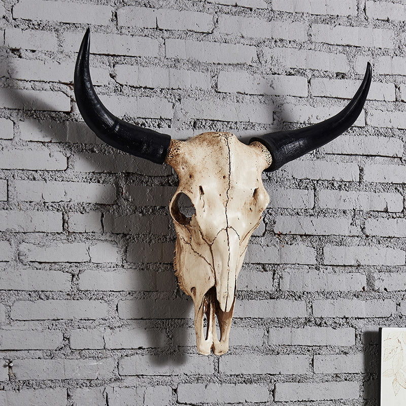 Avelena | Vintage Scheffkopf Wandbehang Wohnkultur