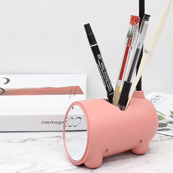 Avelena | Comic Kreativ Kanin LED Berührung Usb Stifthalter Schreibtischlampe