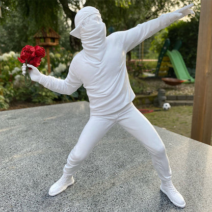 Avelena | Banksy Flower Rioter Ornament