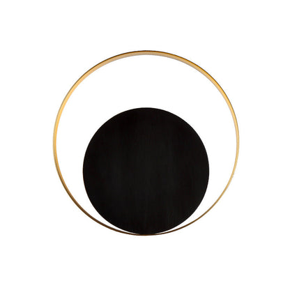 Avelena | Moderne Minimalistische Eisen Kreis Ring 1-Licht Wand Sconces Lampe Für Schlafzimmer