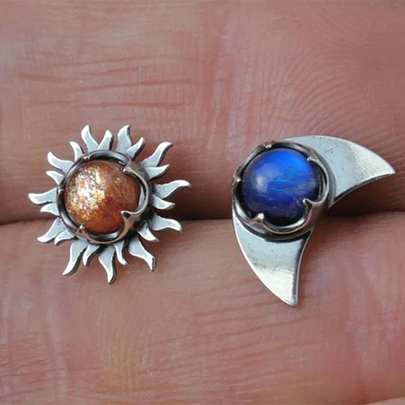 Avelena | Ohrringe Sonne und Mond Sunny
