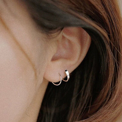 Avelena | Hoop Twist Ohrringe